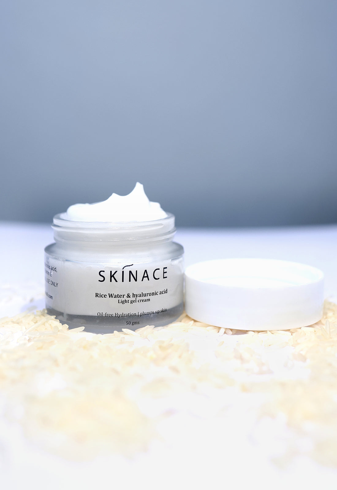 Rice water & hyaluronic acid gel cream