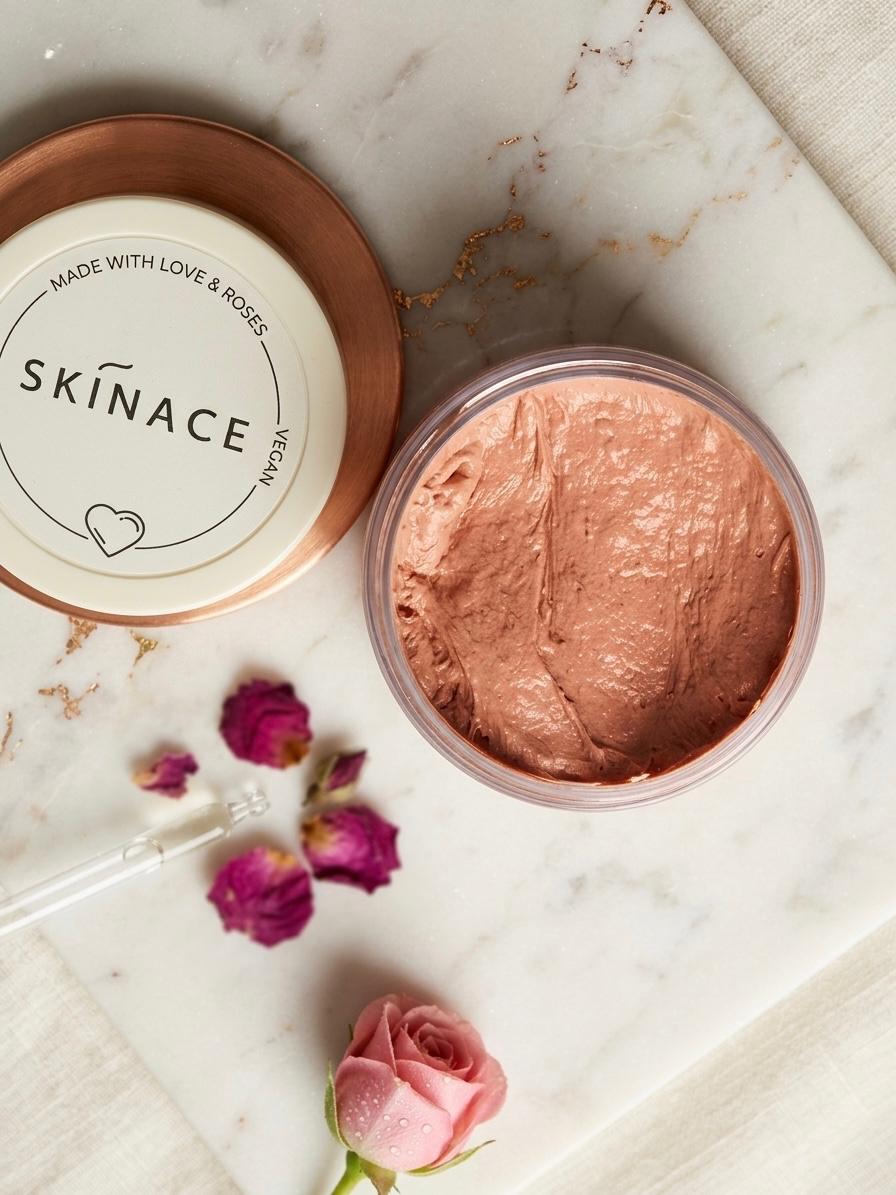 Blush Bloom Rose clay face mask